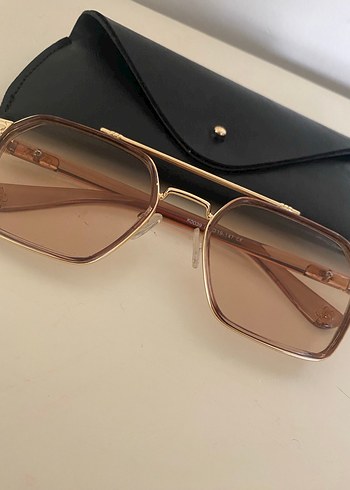 Klasik Bej Kadın Güneş Gözlüğü - Görsel 2