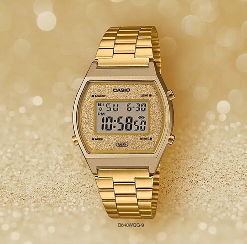 Casio yeni seri pırıltılı saat