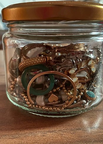 Beden sürpriz içerikli takı kavanozu mystery jewelry jar
