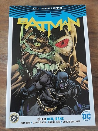 DC Rebirth Batman, Ben, Bane Cilt 3, Hayvan Mezarlığı