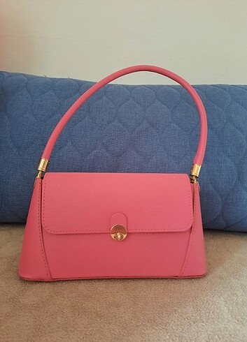 pembe kol çantası