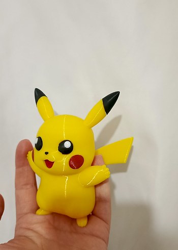  Beden Sarı Pikachu Aksiyon Figürü