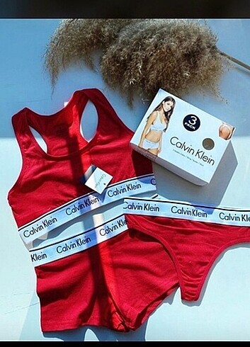 Calvin Klein Bayan 3lü takım