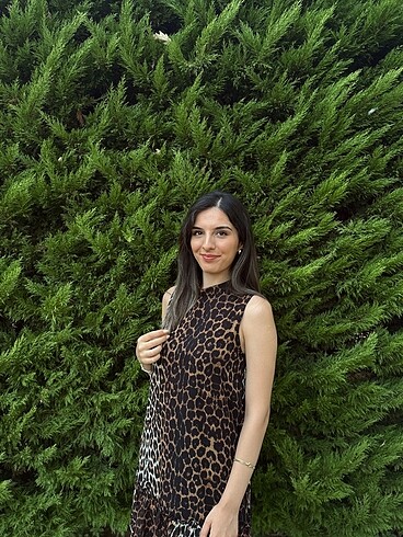 Trendyol & Milla Leopar elbise