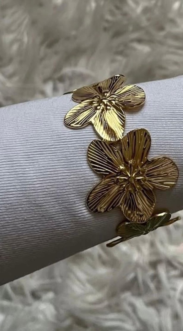 Çelik çiçekli kelepçe - Görsel 3