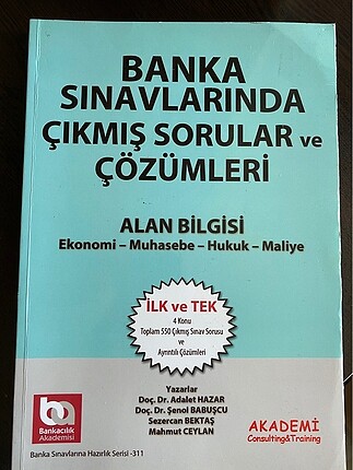 Banka sınavlarına hazırlık