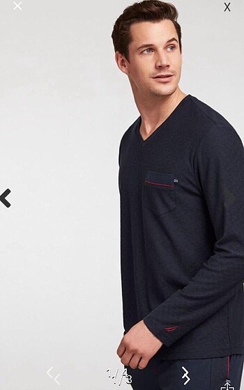 Nautica erkek pijama takım