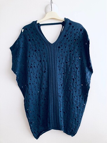 Stradivarius pamuklu örgü tunik