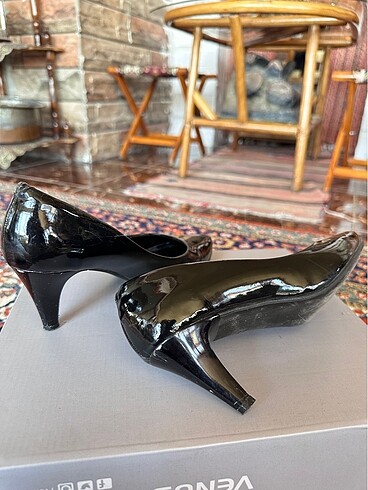 36 Beden siyah Renk Stiletto ayakkabı