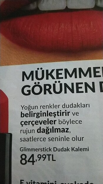  Beden RUBY SHOCK DUDAK KALEMİ