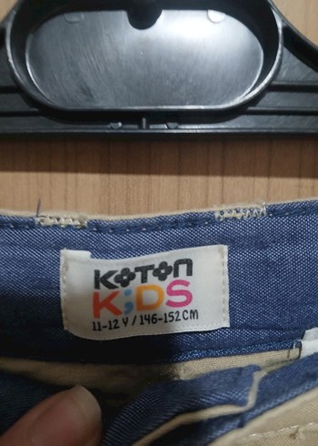 11-12 Yaş Beden ten rengi Renk ERKEK COCUK KUMAŞ ŞORT