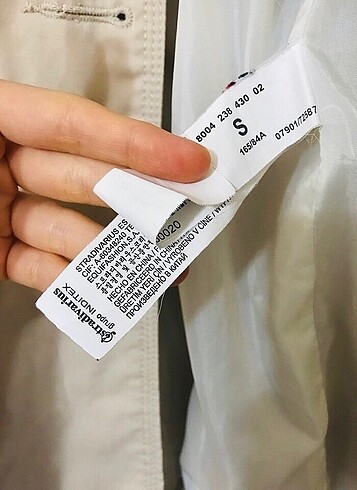 s Beden camel Renk Stradivarius trençkot