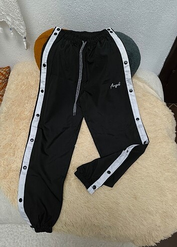Çıtçıtlı eşofman altı spor 