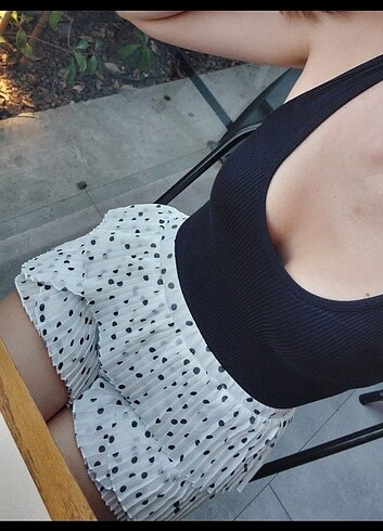 Zara siyah bodysuit 