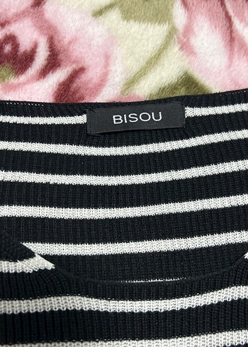 Kadın  Siyah Çizgili Uzun Kollu Bluz - Görsel 4