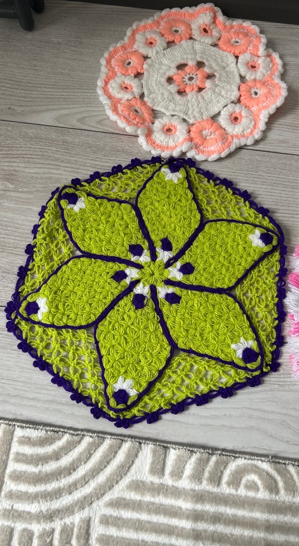 Çeyizlik El örgüsü lifler - Görsel 2