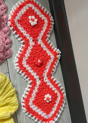 Renkli El Örgüsü Çeyizlik Lifler - Görsel 5