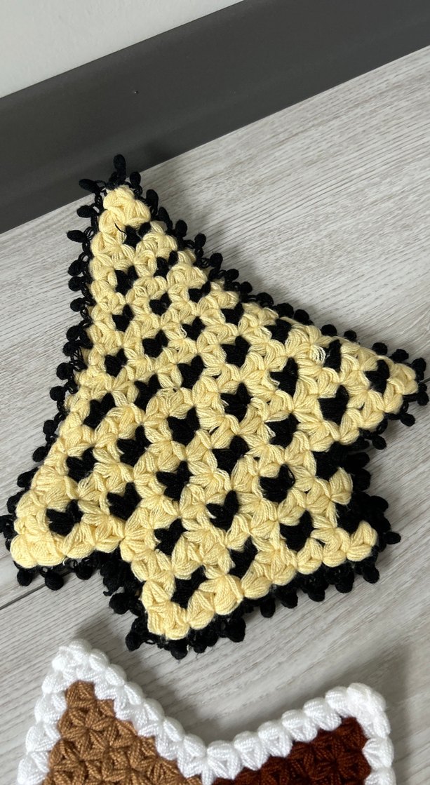 Çok Renkli Örgü Çeyizlik Lifler - Görsel 4