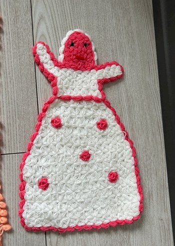 Renkli Çeyizlik El Örgüsü Lifler - Görsel 3