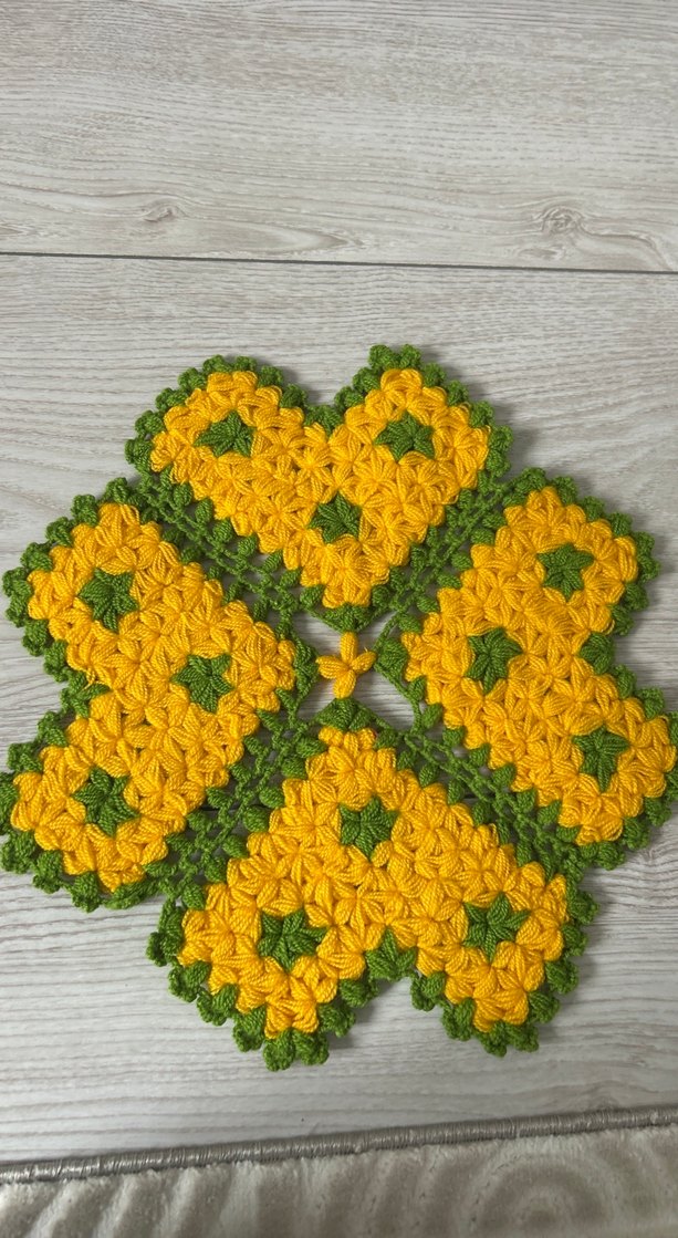 Renkli Çeyizlik El Örgüsü Lifler - Görsel 4