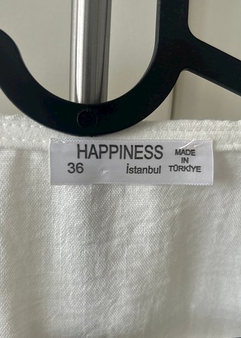 Nakışlı, V Yakalı, Pamuklu Bohem Bluz - Görsel 4