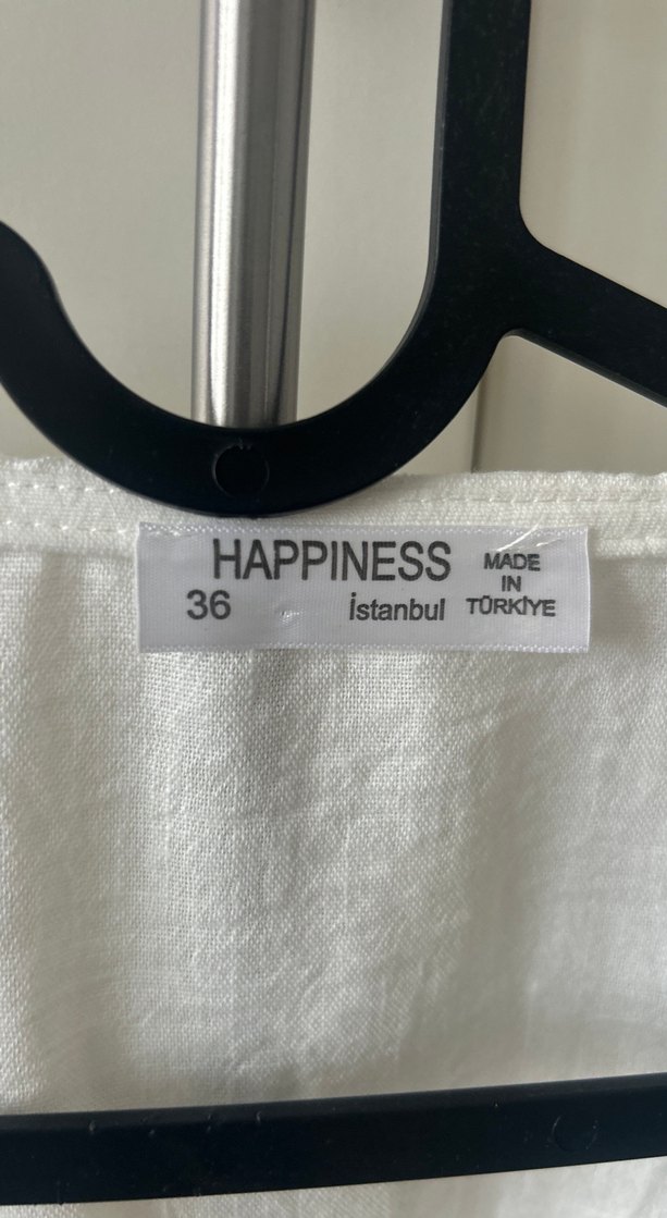 Nakışlı, V Yakalı, Pamuklu Bohem Bluz - Görsel 4