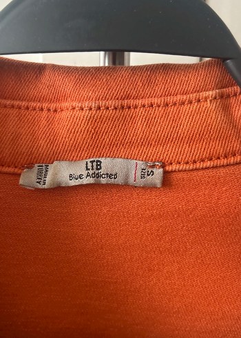 Düğmeli Kadın Kot Ceket - Görsel 5