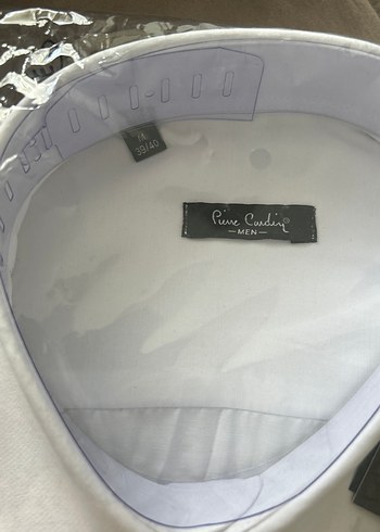 Pierre Cardin Beyaz Pamuklu Uzun Kollu Gömlek - Görsel 4