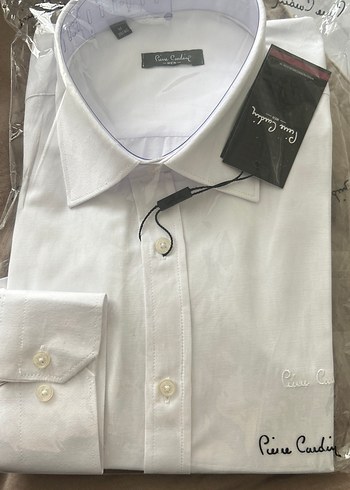 Pierre Cardin Beyaz Pamuklu Uzun Kollu Gömlek - Görsel 2