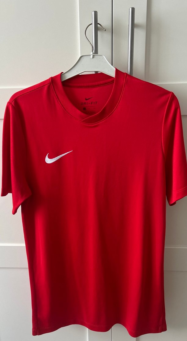 Erkek Kırmızı Kısa Kollu Basic Tişört - Görsel 3