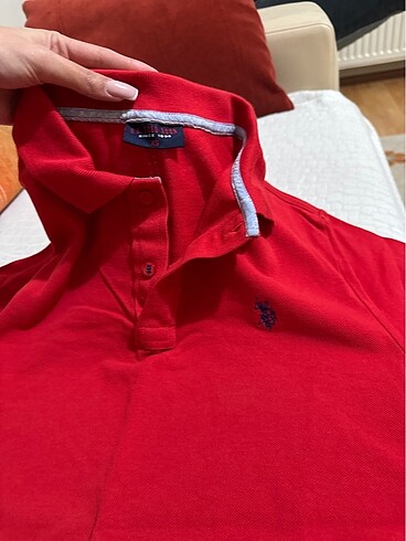 xs Beden kırmızı Renk Orjinal polo