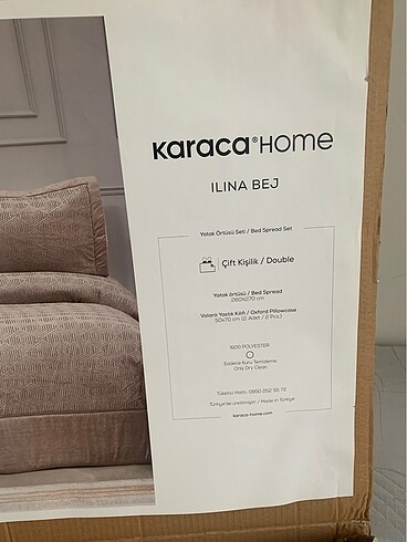 Karaca Karaca home yatak örtüsü