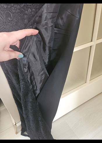 Siyah  gurur elbise - Görsel 2