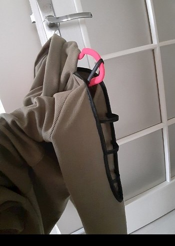 yesilMidi Hamile Kemerli Boğazlı Ceket - Görsel 3