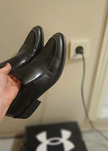 Klasik Siyah Tokalı Erkek Ayakkabı - Görsel 3