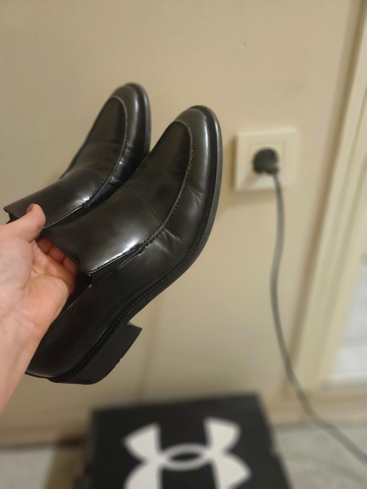 Klasik Siyah Tokalı Erkek Ayakkabı - Görsel 3