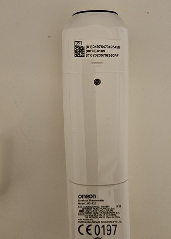 Omron MC-720 Temassız Alından Ateş Ölçer - Görsel 5