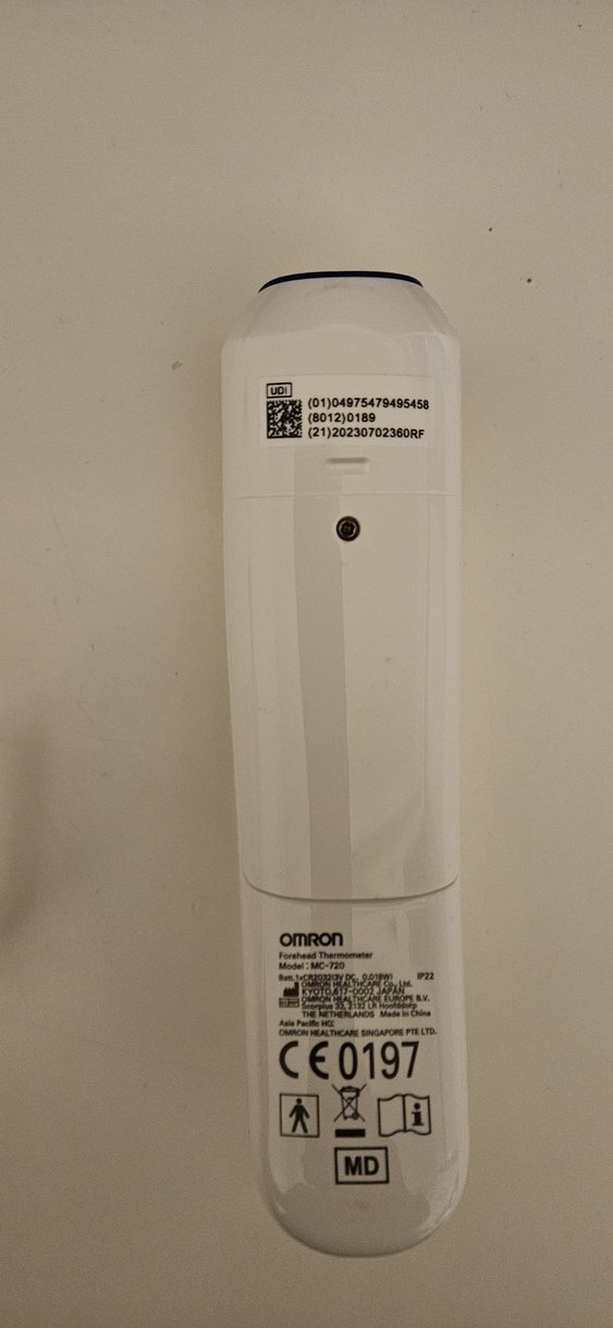 Omron MC-720 Temassız Alından Ateş Ölçer - Görsel 5