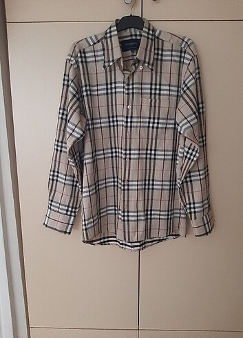 BURBERRY Marka Ekoseli Erkek Gömlek 