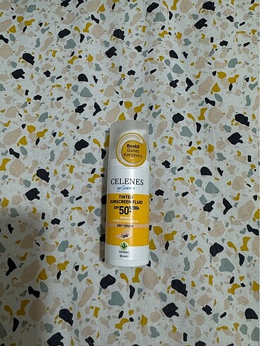 Celenes Renkli Güneş Kremi 50ml