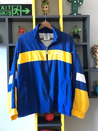 #vintage #bomber #ceket #hummel