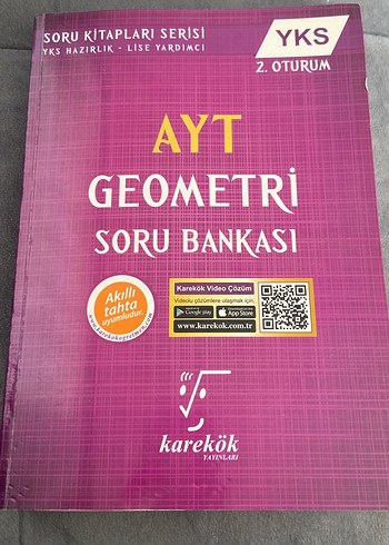 AYT Geometri Soru Bankası - Karekök Yayınları