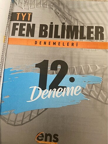  Ens tyt fen bilimleri denemesi