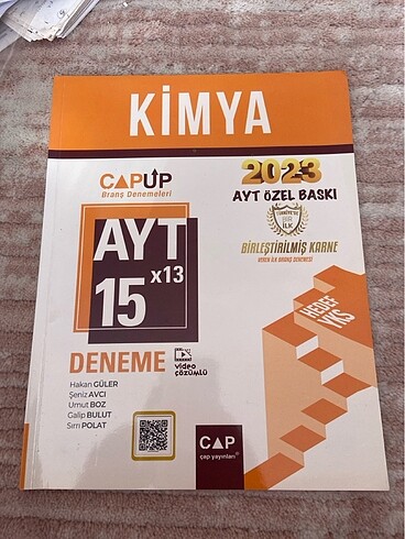 Çap up ayt kimya branş denemesi