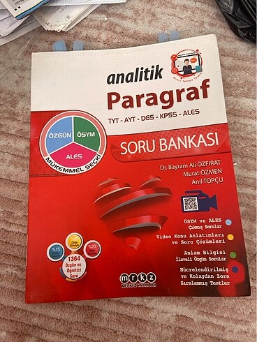 Mrkz yayınları analitik paragraf tyt ayt dgs kpss ales