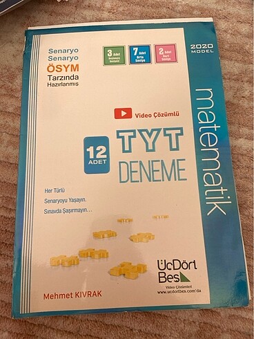 Üçdörtbeş matematik tyt deneme