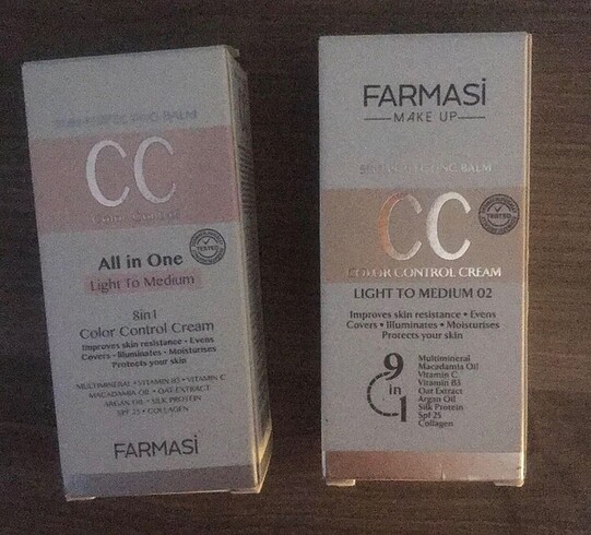 Farmasi CC color control krem