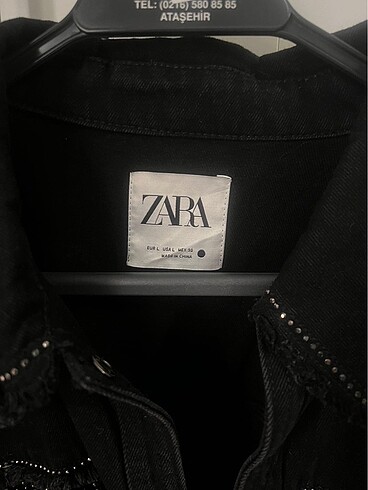 Zara ZARA TAŞLI KOT CEKET