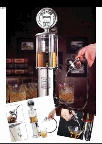 Beyaz ve Gri Çay Demleme Pompası - Görsel 3