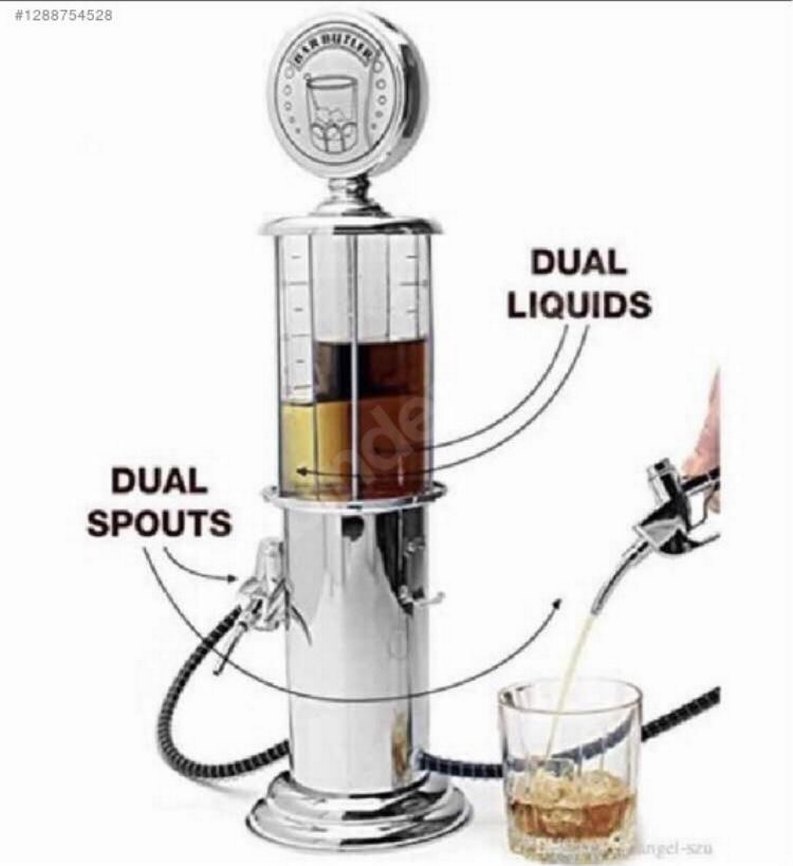 Beyaz ve Gri Çay Demleme Pompası - Görsel 2